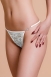 Трусики белые с сердечком из страз Joli Jamie, OneSize0