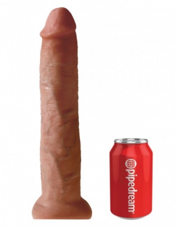 Гигантский фаллоимитатор на присоске King Cock 13'' Cock Tan