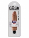 Вибратор реалистичный King Cock 6'' Vibrating Stiffy (многоскоростная вибрация)2