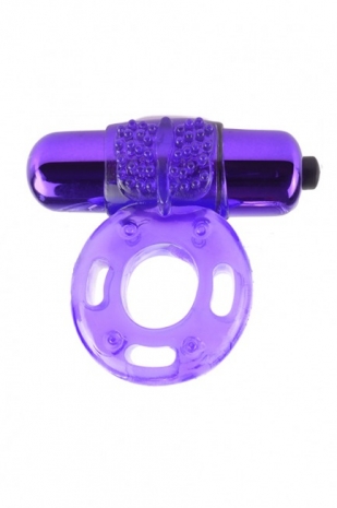 Эрекционное вибро-кольцо на пенис Vibrating Super Ring