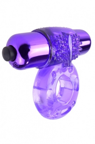 Эрекционное вибро-кольцо на пенис Vibrating Super Ring