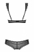 Черный кружевной комплект 857 SET-1 LXL2