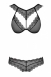 Черный кружевной комплект 857 SET-1 LXL3