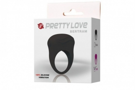 Эрекционное кольцо с вибрацией Pretty Love Bertram (классическая вибрация)