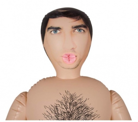 Голубоглазый брюнет с большим членом Long Dong Johny