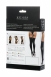 Черные эластичные чулочки Glossy L (имитация винила)4