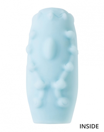 Многоразовый супер эластичный мини мастурбатор Svakom HEDY Blue