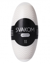 Многоразовый супер эластичный мини мастурбатор Svakom HEDY White