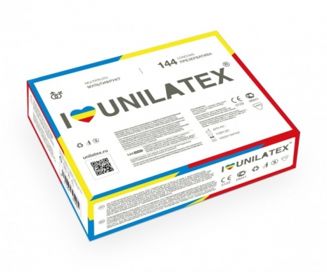 Презервативы UNILATEX мультифрукт (144 шт)