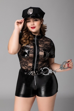 Костюм полицейской CANDY GIRL PORSCHE XXL (3 предмета)