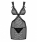 Коротенькая облегающая сорочка с кружевом и вырезами Swanita Chemise LXL
