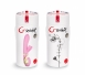 Вибратор с раздвоенным клиторальным стимулятором G Rabbit (6 режимов, 3 мотора)2