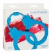 Силиконовые голубые наручники Stretchy Cuffs1