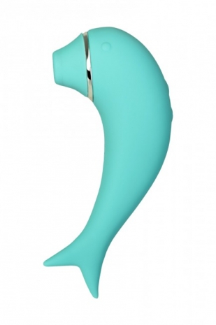 Вакуумный стимулятор клитора и вибратор DOLPHIN (2 мотора, 40 режимов, шумная работа)