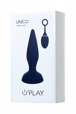 Анальная втулка на присоске и на дистанционном управлении UNICO (12 режимов)