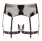 Сбруя на бедра с зажимами для половых губ Suspender Belt with Clamps
