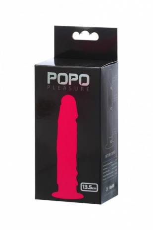 Силиконовый анальный фаллос на присоске POPO Pleasure
