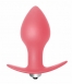 Анальная силиконовая пробка с вибрацией Bulb Anal Plug (7 режимов)0