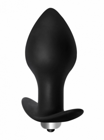 Анальная силиконовая пробка с вибрацией Bulb Anal Plug (7 режимов)