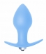 Анальная силиконовая пробка с вибрацией Bulb Anal Plug (7 режимов)0