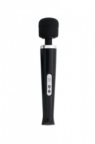 Черный беспроводной вибромассажер Hitachi Magic Wand Massager (10 режимов)