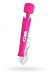 Розовый вибромассажер на проводе Magic Wand Massager (10 режимов)0