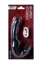 Перезаряжаемый мощный безремневой страпон Strapless Strap-on (3 мотора)