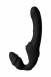 Перезаряжаемый мощный безремневой страпон Strapless Strap-on (3 мотора)0