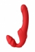 Перезаряжаемый мощный безремневой страпон Strapless Strap-on (3 мотора)0