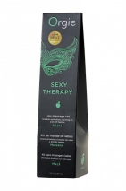 Набор для сладких игр Orgie Lips Massage со вкусом яблока (100 мл)