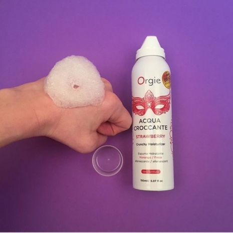 Шипучая увлажняющая пена для чувственного и незабываемого массажа Orgie Acqua Croccante (150 мл)