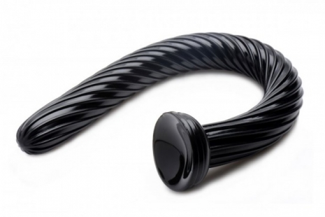 Спиралевидный гибкий анальный стимулятор змея Hosed 19'' Spiral Anal Snake