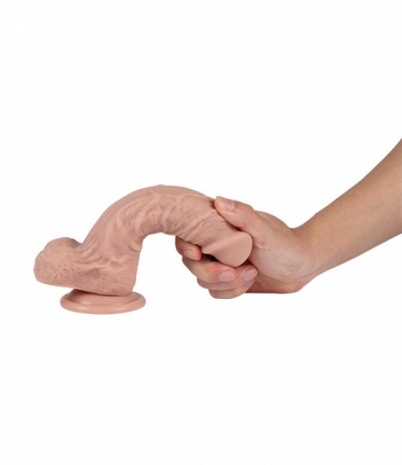 Реалистичный супер рельефный фаллос на присоске Real Dildo