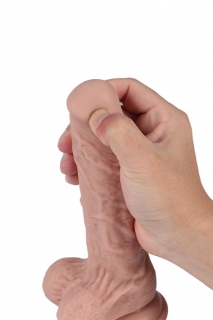 Реалистичный супер рельефный фаллос на присоске Real Dildo