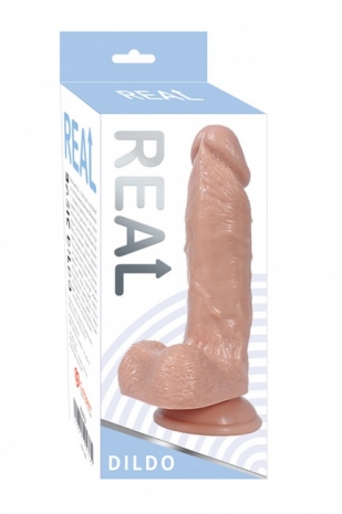 Небольшой реалистичный фаллос на присоске Real Dildo