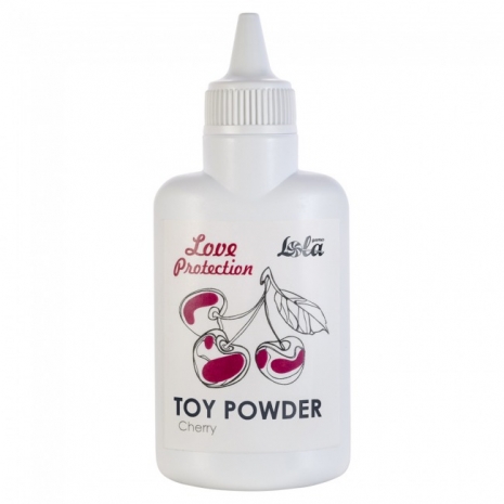 Ароматизированная пудра для игрушек Love Protection Вишня (30 гр)
