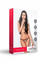 Трусики с доступом и жемчужной нитью Easy to love (40-42)