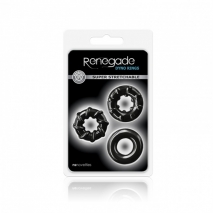 Набор эластичных эрекционных колец Renegade - Dyno Rings