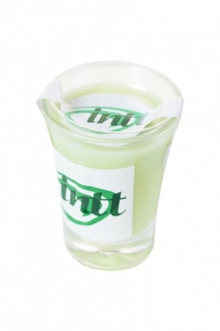 Массажная свеча для поцелуев INTT Mint с ароматом мяты (30 мл)