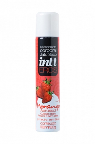 Дезодорант для интимной гигиены INTT INTIMO EROS с ароматом клубники (100 мл)