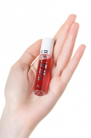 Блеск для губ INTT GLOSS VIBE Strawberry с эффектом вибрации и ароматом клубники (6 г)