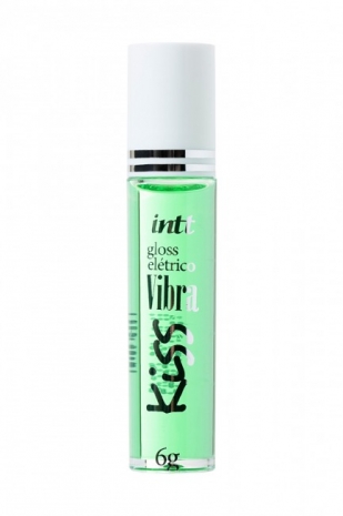 Блеск для губ INTT GLOSS VIBE Mint с эффектом вибрации и ароматом мяты (6 г)