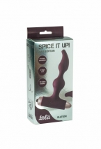 Анальный стимулятор с вибрацией Spice it up ELATION (10 режимов)