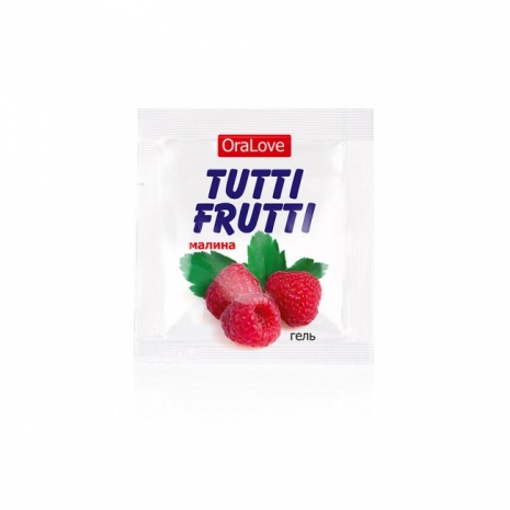 Оральный гель Tutti-Frutti со вкусом спелой малины (5 шт по 4 г)