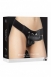 Страпон с кожаными трусиками Realistic 8'' Strap-On серии OUCH!2