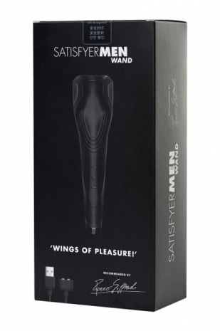 Необычный мастурбатор Satisfyer Men Wand (10 режимов, 5 скоростей)