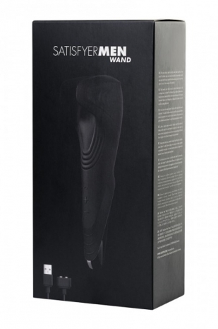 Необычный мастурбатор Satisfyer Men Wand (10 режимов, 5 скоростей)