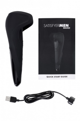 Необычный мастурбатор Satisfyer Men Wand (10 режимов, 5 скоростей)