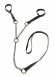 Наручники с цепью и поводком Bad Kitty Handcuffs Leash1