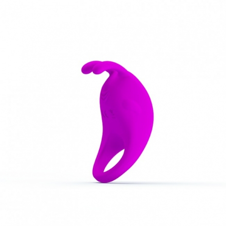 Мощное перезаряжаемое эрекционное виброкольцо PrettyLove Rabbit Vibrator (7 режимов)